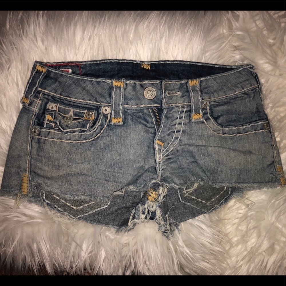 True Religion Jean Shorts